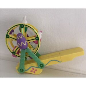 1970's Toy State Children's Multicolored Easter Ferris Wheel Whistle Vintage